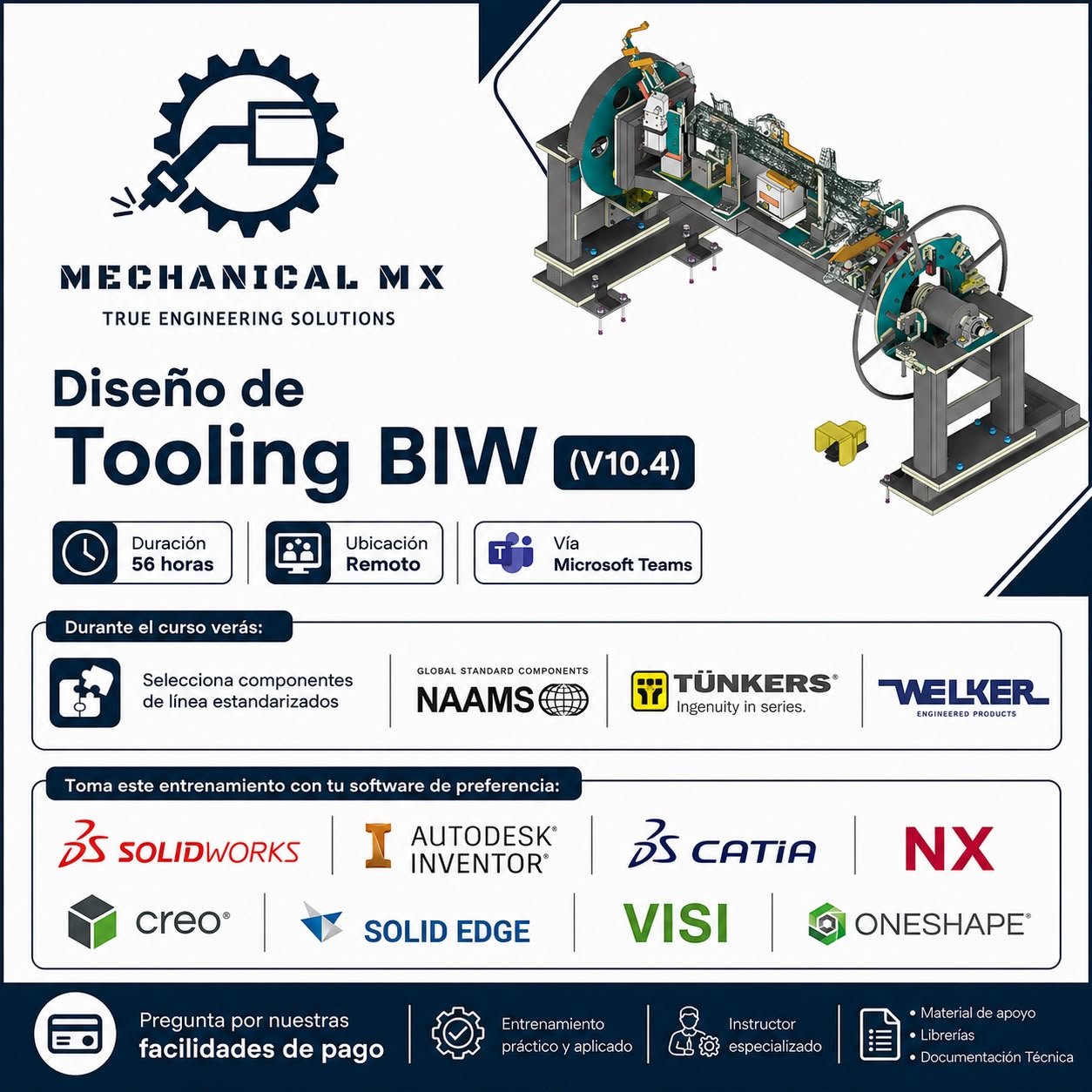 Diseño de Tooling BIW V10.4 - SQ